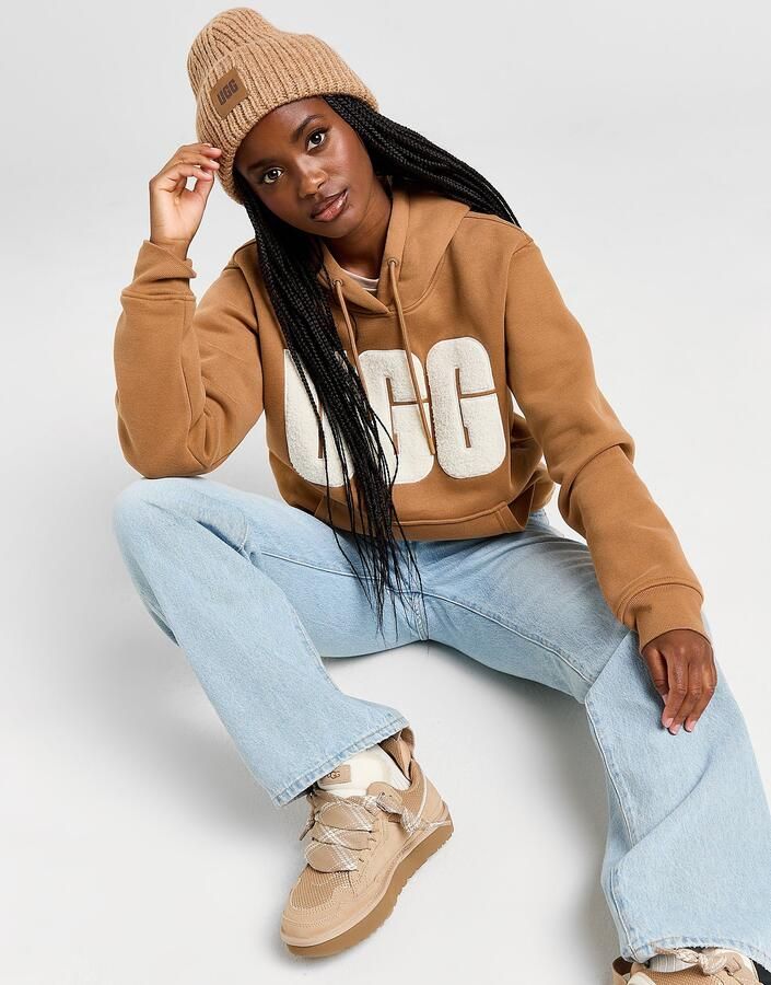 Ugg Airy Beanie Hat Bruin- Dames Bruin