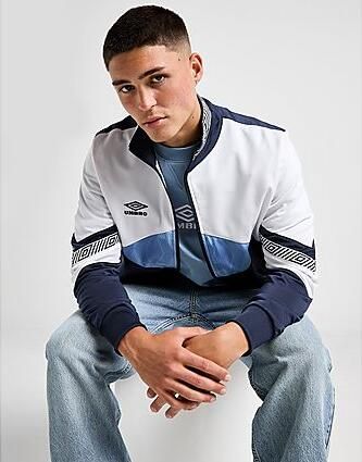 Umbro Diamond Colour Block Track Top Sky- Heren Sky