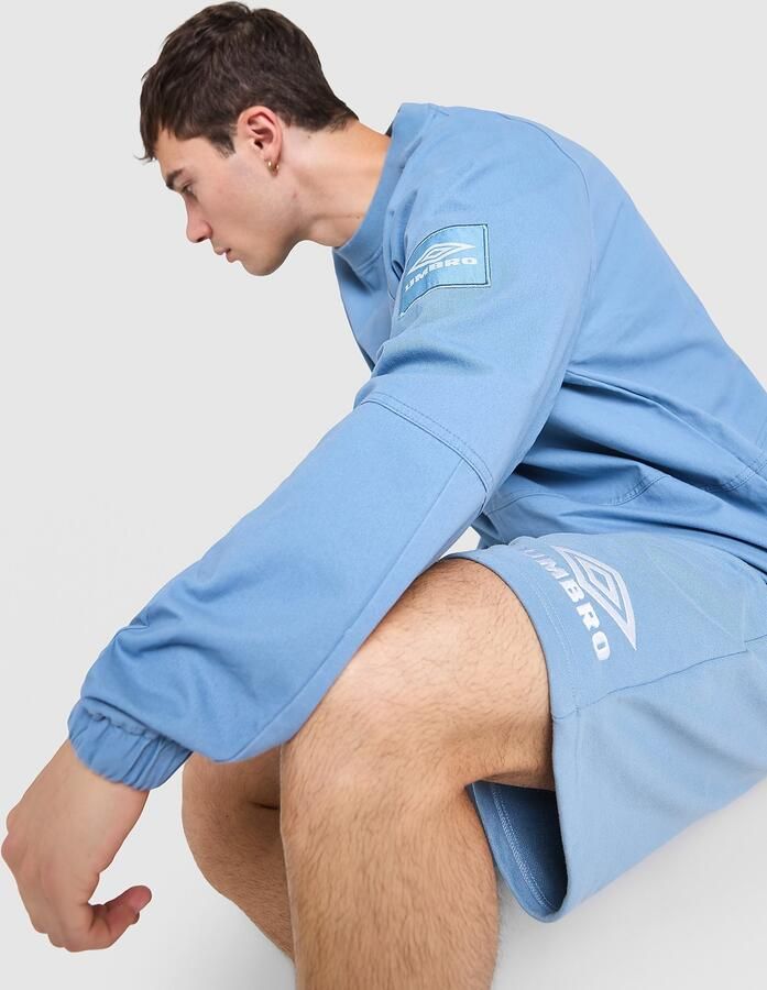 Umbro Drill Crew Sweatshirt Blauw- Heren Blauw