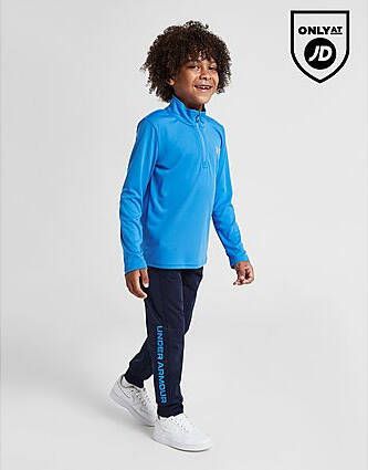 Under Armour 1 4 Zip Tracksuit Children Blue