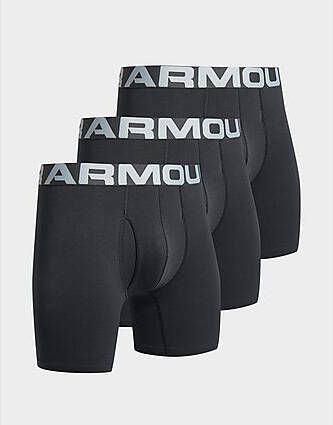 Under Armour 3-Pack Boxers Black- Heren