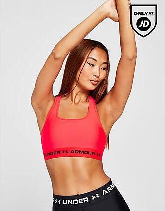 Under Armour Crossback Sports Bra Red- Dames