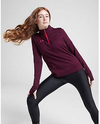 Under Armour ' Challenger 1 2 Zip Top Junior Red