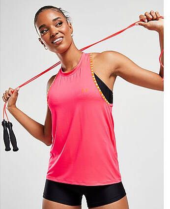 Under Armour Knockout Tank Top Pink Shock- Dames