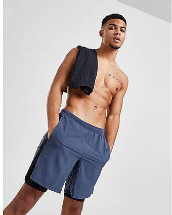 Under Armour Launch 2-In-1 Shorts Downpour Gray- Heren