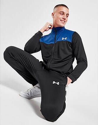 Under Armour Poly Tracksuit Black- Heren
