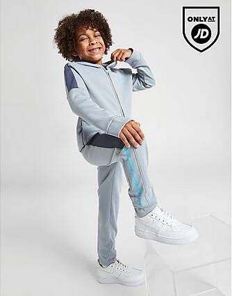 Under Armour Renegade Full Zip Hooded Tracksuit Children Grey Kind