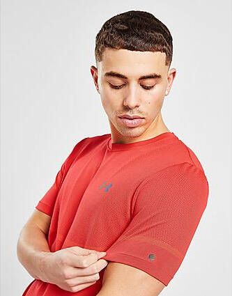 Under Armour Rush Legacy T-Shirt Red- Heren