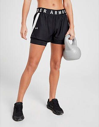 Under Armour Play Up 2-in1 Shorts Black- Dames