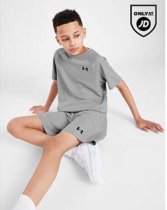 Under Armour Tech Emboss T-Shirt Junior Grey Kind