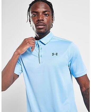 Under Armour Tech poloshirt Blue- Heren