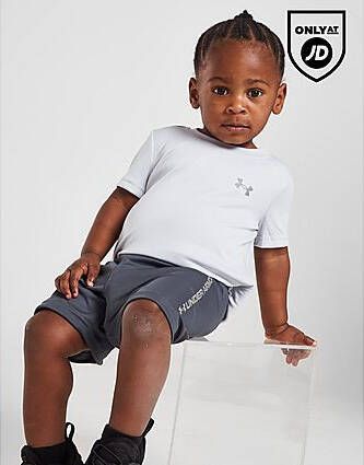 Under Armour Tech T-Shirt Shorts Set Infant Grey Kind
