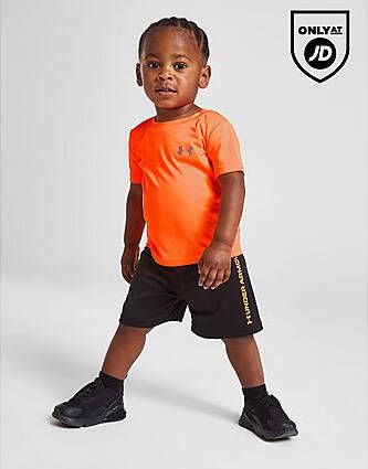 Under Armour Tech T-Shirt Shorts Set Infant Orange Kind