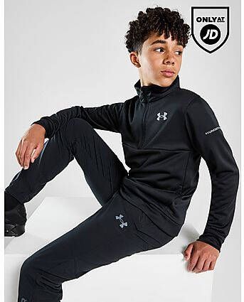 Under Armour UA Armour Fleece 1 4 Zip Top Junior Black