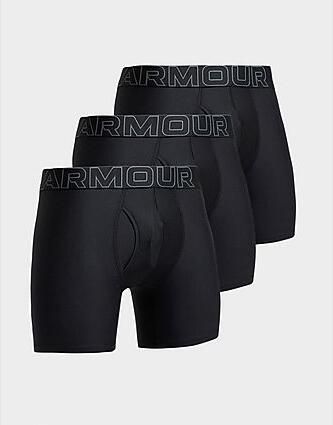 Under Armour 3-Pack Boxers Zwart- Heren Zwart - Foto 2