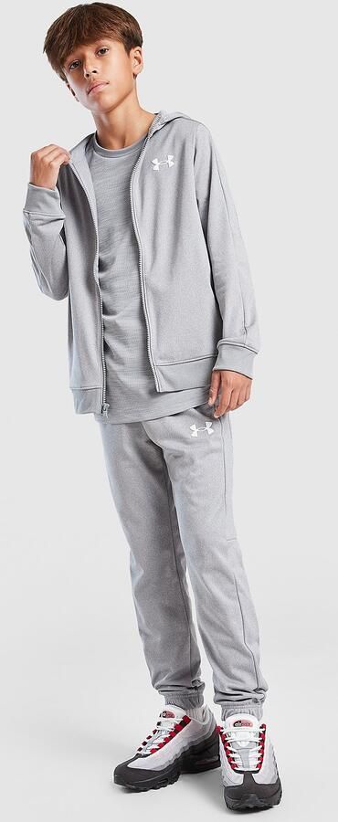 Under Armour Brawler Knit Full Zip Tracksuit Junior Grijs Kind Grijs