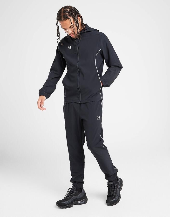 Under Armour Challenge 2.0 Pro Woven Tracksuit Zwart- Heren Zwart