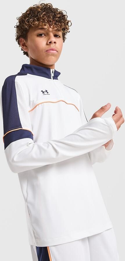 Under Armour Challenger 1 4 Zip Top Junior Wit