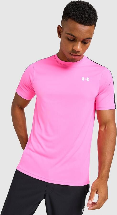 Under Armour ColdGear T-Shirt Roze- Heren Roze