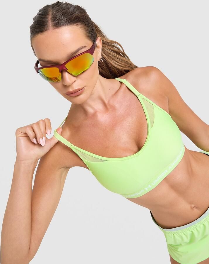 Under Armour Crossback Low Sports Bra Groen- Dames Groen