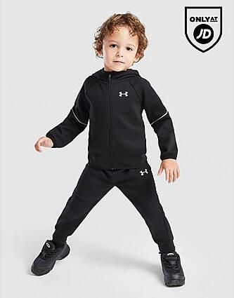 Under Armour Double Knit Full Zip Tracksuit Infant Black Kind Black