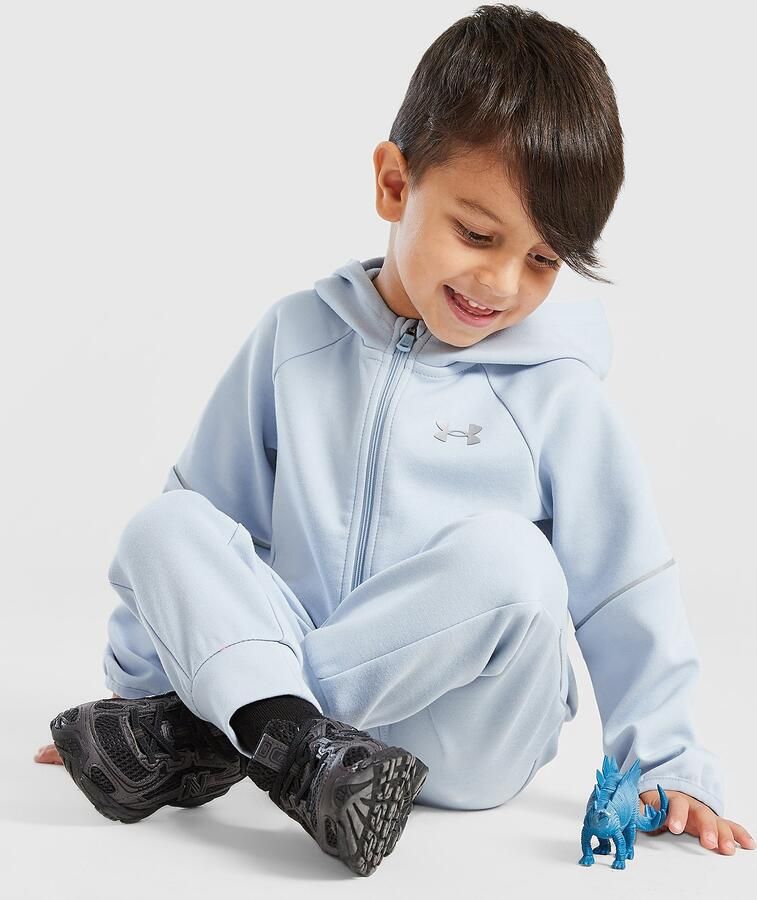 Under Armour Double Knit Full Zip Tracksuit Infant Blauw