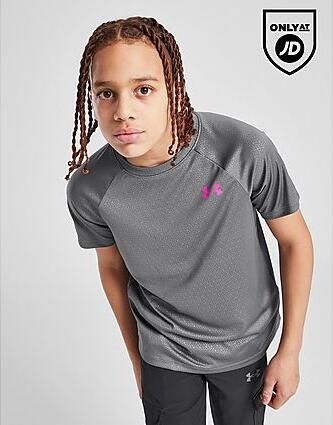 Under Armour Emboss T-Shirt Junior Grey
