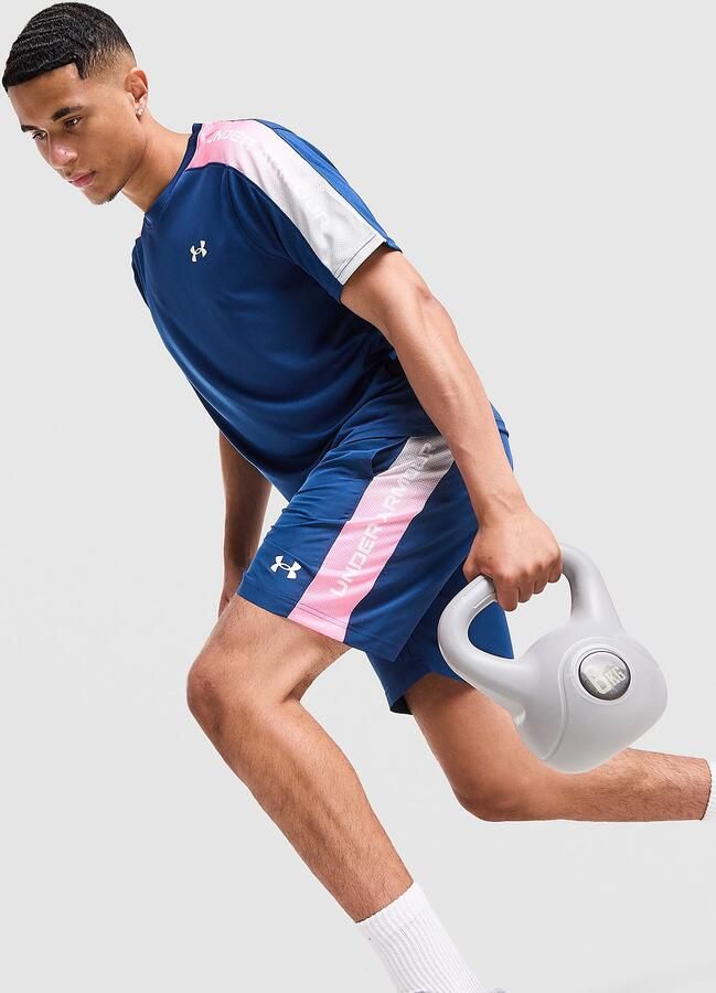 Under Armour Fade Shorts Blauw- Heren Blauw