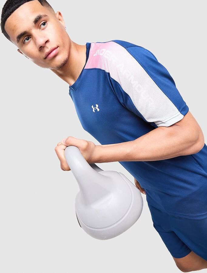 Under Armour Fade T-Shirt Blauw- Heren Blauw