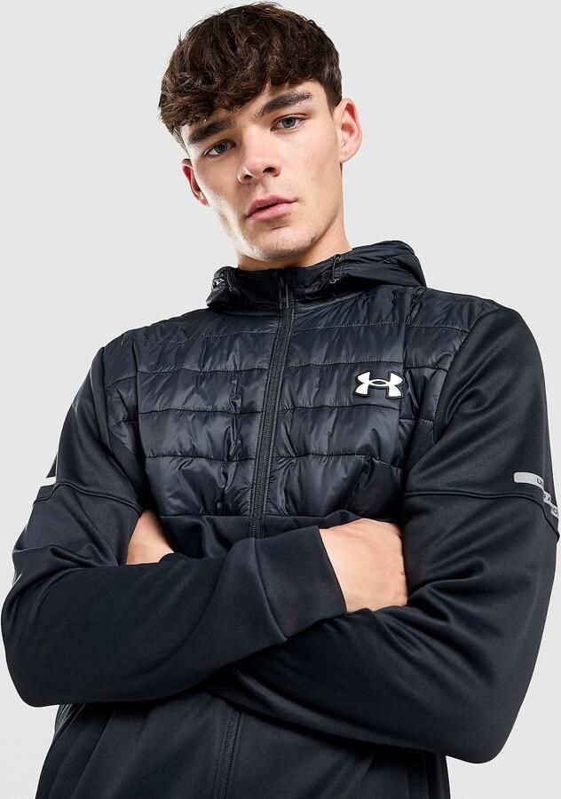 Under Armour Fleece Winterized Full Zip Hoodie Zwart- Heren Zwart