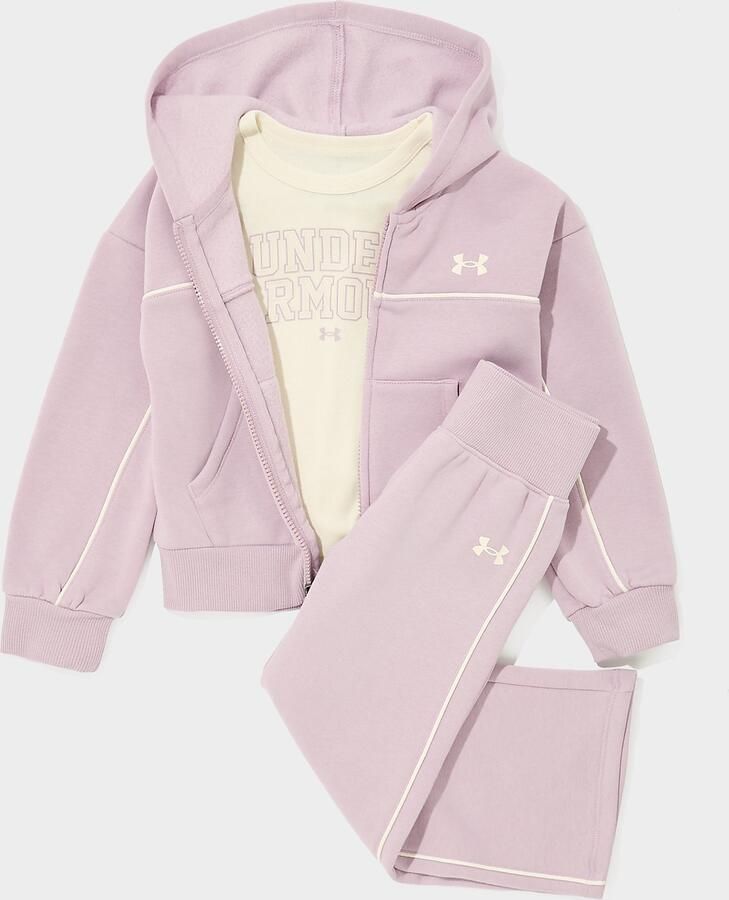 Under Armour ' 3-Piece Fleece Set Children Paars Kind Paars