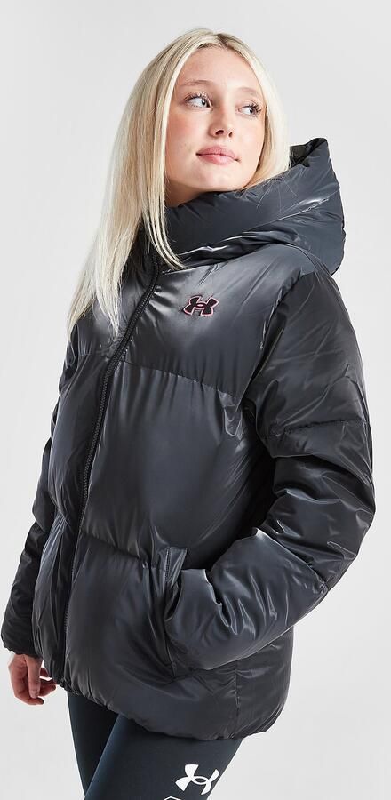 Under Armour ' Prime Shine Puffer Jacket Junior Zwart