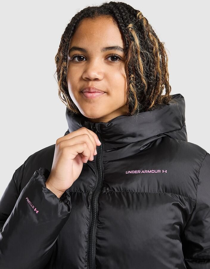 Under Armour ' Pronto Jacket Junior Zwart Kind Zwart