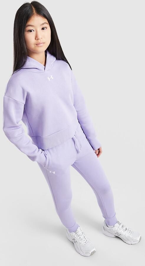 Under Armour ' Rival Fleece Hoodie Junior Paars Kind Paars