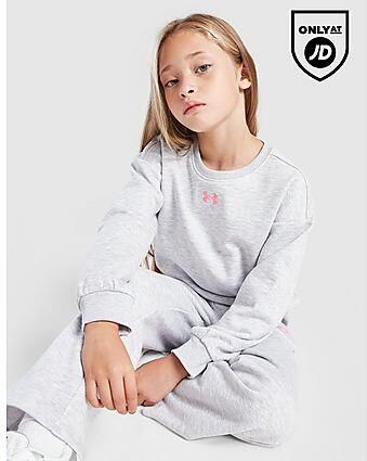 Under Armour ' Wide Leg Crew Tracksuit Children Grijs - Foto 2
