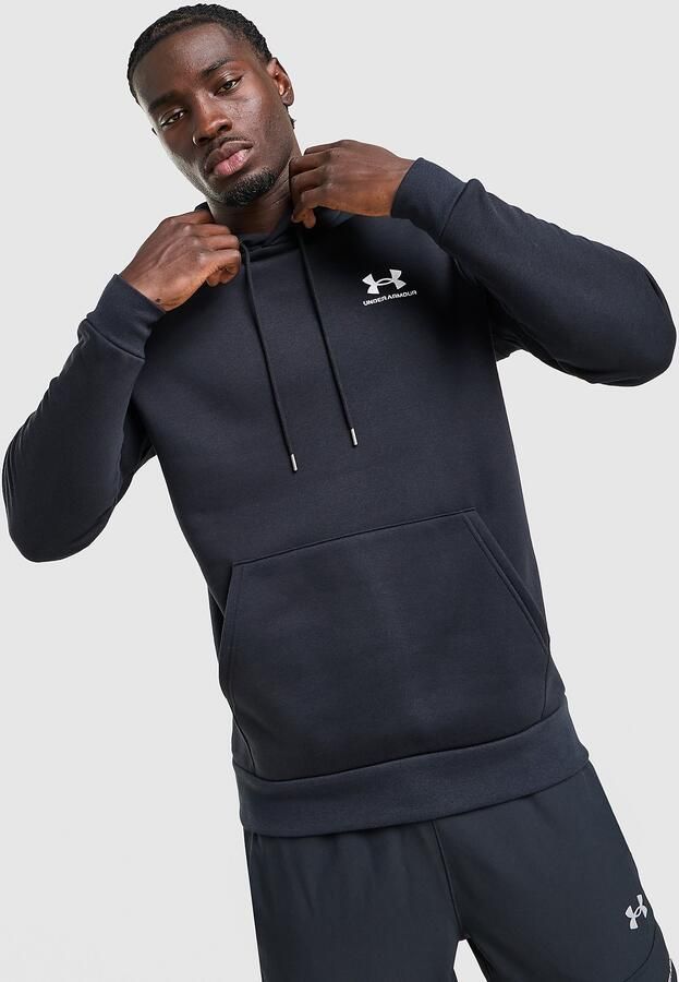 Under Armour Icon Fleece Hoodie Zwart- Heren Zwart