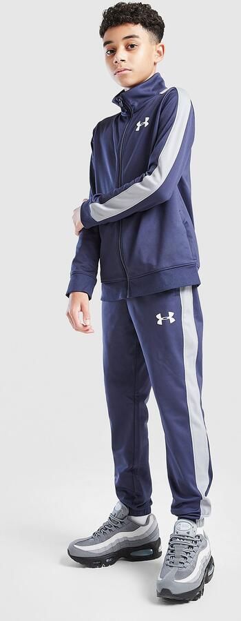 Under Armour Knit Tracksuit Junior Blauw