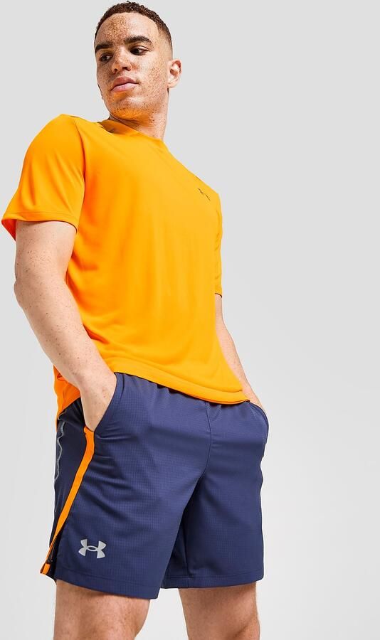 Under Armour Launch Shorts Blauw- Heren Blauw