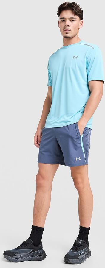 Under Armour Launch Shorts Blauw- Heren Blauw