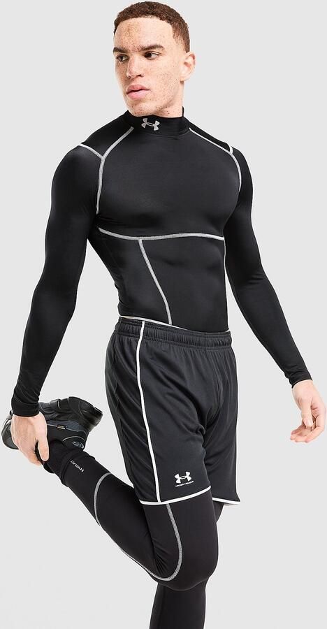 Under Armour NEOLAST HeatGear Long Sleeve Top Zwart- Heren Zwart