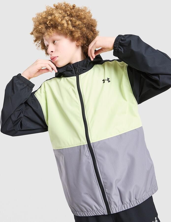 Under Armour Packable Windbreaker Junior Groen