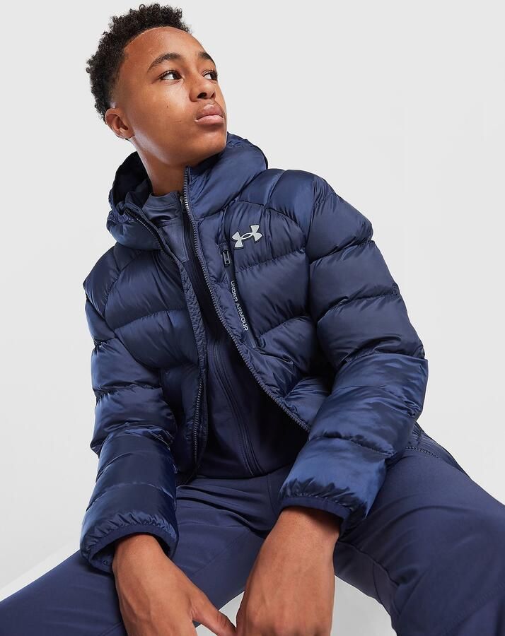 Under Armour Pronto Jacket Junior Blauw