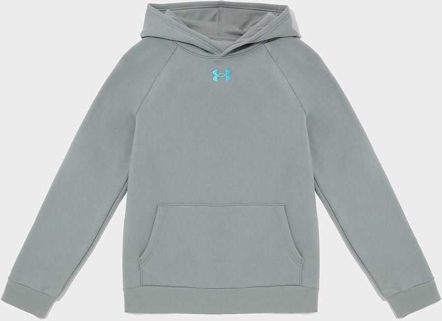 Under Armour Rival Fleece Hoodie Junior Blauw