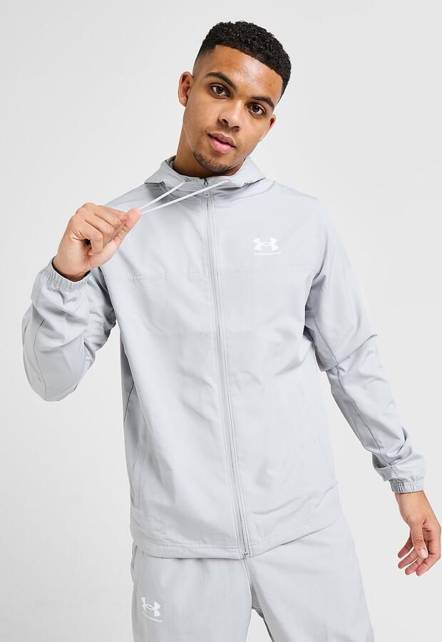 Under Armour Rival Woven Jacket Grijs- Heren Grijs