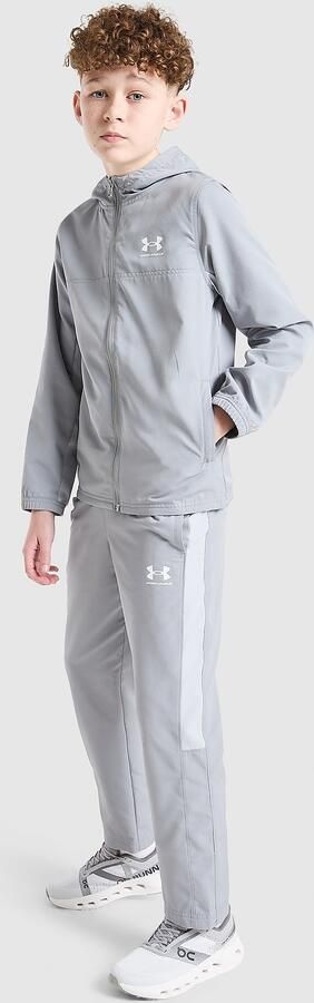 Under Armour Rival Woven Track Pants Junior Grijs