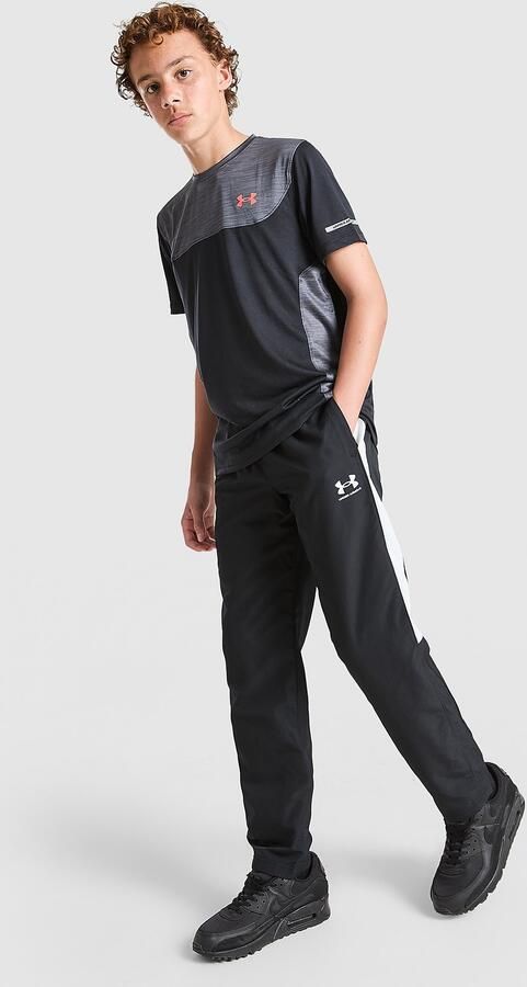 Under Armour Rival Woven Track Pants Junior Zwart