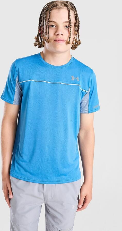Under Armour Storm Hybrid T-Shirt Junior Blauw Kind Blauw