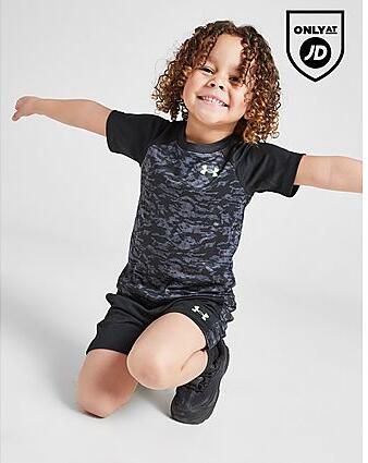 Under Armour Tech Camo T-Shirt Shorts Set Infant Black