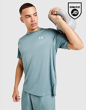 Under Armour Tech Emboss T-Shirt Groen- Heren Groen - Foto 2
