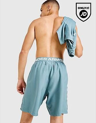 Under Armour Tech Embossed Shorts Groen- Heren Groen - Foto 2